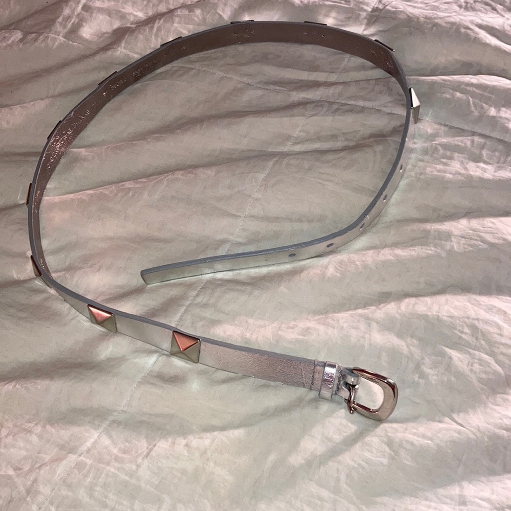 Michael Kors Silver Stud Belt